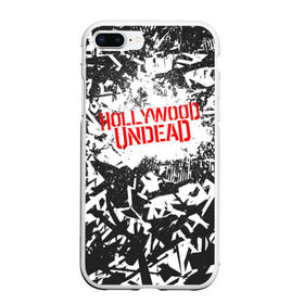 Чехол для iPhone 7Plus/8 Plus матовый с принтом Hollywood Undead в Екатеринбурге, Силикон | Область печати: задняя сторона чехла, без боковых панелей | 