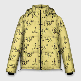 Мужская зимняя куртка 3D с принтом LiL PEEP Pattern в Екатеринбурге, верх — 100% полиэстер; подкладка — 100% полиэстер; утеплитель — 100% полиэстер | длина ниже бедра, свободный силуэт Оверсайз. Есть воротник-стойка, отстегивающийся капюшон и ветрозащитная планка. 

Боковые карманы с листочкой на кнопках и внутренний карман на молнии. | band | cry baby | emo | lil peep | music | musician | rap | swag | логотип | музыка | музыкант | нытик. | рэп | сваг | эмо