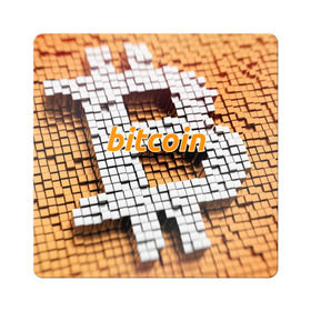 Магнит виниловый Квадрат с принтом BITCOIN в Екатеринбурге, полимерный материал с магнитным слоем | размер 9*9 см, закругленные углы | bitcoin | btc | coin | crypto | ethereum | miner | mining | money | orange | биткоин | валюта | деньги | известные | криптовалюта | логотип | майнинг | монета | надписи.cash | оранжевый | цвет | цифровое золото | эфир