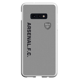 Чехол для Samsung S10E с принтом ARSENAL VINTAGE в Екатеринбурге, Силикон | Область печати: задняя сторона чехла, без боковых панелей | fc | fc arsenal | fly emirates | ronaldo | абстракция | арсенал | геометрия | зож | клуб | линии | мода | модные | мяч | реал | спорт | спортивные | стиль | тренды | футбол | футбольный клуб | экстрим | эмблема