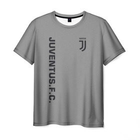 Мужская футболка 3D с принтом Juventus 2018 Vintage в Екатеринбурге, 100% полиэфир | прямой крой, круглый вырез горловины, длина до линии бедер | fc | juventus | спорт | спортивные | фк | футбол | футбольный клуб | ювентус