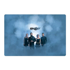Магнитный плакат 3Х2 с принтом Smoke в Екатеринбурге, Полимерный материал с магнитным слоем | 6 деталей размером 9*9 см | awake | monster | skillet | джон купер | кори купер | рок