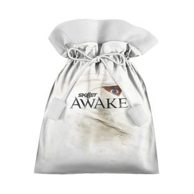 Подарочный 3D мешок с принтом Awake в Екатеринбурге, 100% полиэстер | Размер: 29*39 см | awake | monster | skillet | джон купер | кори купер | рок