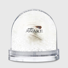Водяной шар с принтом Awake в Екатеринбурге, Пластик | Изображение внутри шара печатается на глянцевой фотобумаге с двух сторон | awake | monster | skillet | джон купер | кори купер | рок