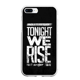 Чехол для iPhone 7Plus/8 Plus матовый с принтом We Rise в Екатеринбурге, Силикон | Область печати: задняя сторона чехла, без боковых панелей | awake | monster | skillet | джон купер | кори купер | рок