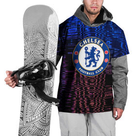 Накидка на куртку 3D с принтом Chelsea football sport 2018 в Екатеринбурге, 100% полиэстер |  | 