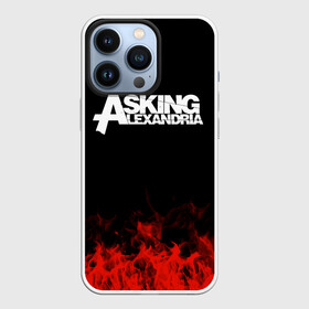 Чехол для iPhone 13 Pro с принтом Asking Alexandria в Екатеринбурге,  |  | Тематика изображения на принте: asking alexandria | band | metal | music | rock | атрибутика | группа | метал | музыка | рок