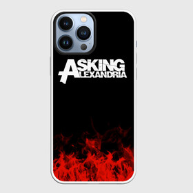 Чехол для iPhone 13 Pro Max с принтом Asking Alexandria в Екатеринбурге,  |  | Тематика изображения на принте: asking alexandria | band | metal | music | rock | атрибутика | группа | метал | музыка | рок