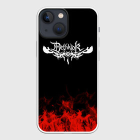 Чехол для iPhone 13 mini с принтом Dethklok в Екатеринбурге,  |  | band | dethklok | metal | music | rock | атрибутика | группа | метал | музыка | рок