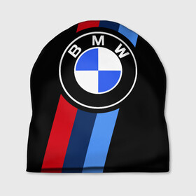 Шапка 3D с принтом BMW 2021 M SPORT / БМВ М СПОРТ в Екатеринбурге, 100% полиэстер | универсальный размер, печать по всей поверхности изделия | bmw | bmw motorsport | bmw performance | carbon | m | motorsport | performance | sport | бмв | карбон | моторспорт | спорт