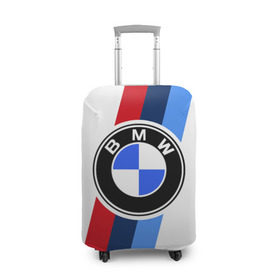 Чехол для чемодана 3D с принтом BMW 2018 M Sport в Екатеринбурге, 86% полиэфир, 14% спандекс | двустороннее нанесение принта, прорези для ручек и колес | bmw | bmw motorsport | bmw performance | carbon | m | motorsport | performance | sport | бмв | карбон | моторспорт | спорт