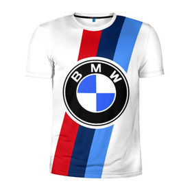Мужская футболка 3D спортивная с принтом BMW 2018 M Sport в Екатеринбурге, 100% полиэстер с улучшенными характеристиками | приталенный силуэт, круглая горловина, широкие плечи, сужается к линии бедра | bmw | bmw motorsport | bmw performance | carbon | m | motorsport | performance | sport | бмв | карбон | моторспорт | спорт