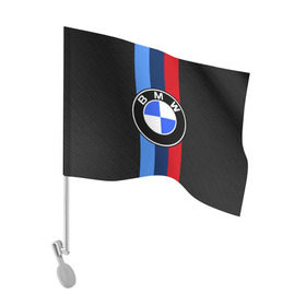Флаг для автомобиля с принтом BMW Motorsport Carbon в Екатеринбурге, 100% полиэстер | Размер: 30*21 см | bmw | bmw motorsport | bmw performance | carbon | m | motorsport | performance | sport | бмв | карбон | моторспорт | спорт