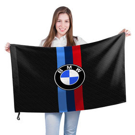 Флаг 3D с принтом BMW Motorsport Carbon в Екатеринбурге, 100% полиэстер | плотность ткани — 95 г/м2, размер — 67 х 109 см. Принт наносится с одной стороны | bmw | bmw motorsport | bmw performance | carbon | m | motorsport | performance | sport | бмв | карбон | моторспорт | спорт