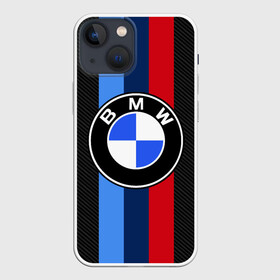 Чехол для iPhone 13 mini с принтом BMW SPORT в Екатеринбурге,  |  | bmw | bmw motorsport | bmw performance | carbon | m | motorsport | performance | sport | бмв | карбон | моторспорт | спорт