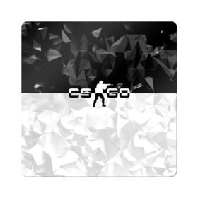 Магнит виниловый Квадрат с принтом CS GO Black Collection в Екатеринбурге, полимерный материал с магнитным слоем | размер 9*9 см, закругленные углы | counter strike | cs | cs go | global | go.offensive | шутер