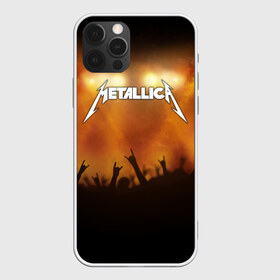 Чехол для iPhone 12 Pro Max с принтом Metallica в Екатеринбурге, Силикон |  | band | metal | metallica | music | rock | атрибутика | метал | музыка | рок