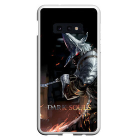 Чехол для Samsung S10E с принтом Dark Souls в Екатеринбурге, Силикон | Область печати: задняя сторона чехла, без боковых панелей | Тематика изображения на принте: dark souls | praise the sun | you died | дарк соулс | темные души