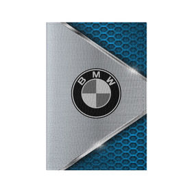 Обложка для паспорта матовая кожа с принтом BMW sport collection в Екатеринбурге, натуральная матовая кожа | размер 19,3 х 13,7 см; прозрачные пластиковые крепления | 