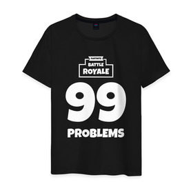 Мужская футболка хлопок с принтом 99 Problems в Екатеринбурге, 100% хлопок | прямой крой, круглый вырез горловины, длина до линии бедер, слегка спущенное плечо. | 