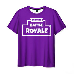 Мужская футболка 3D с принтом Fortnite Battle Royale в Екатеринбурге, 100% полиэфир | прямой крой, круглый вырез горловины, длина до линии бедер | battle royale | fortnite | батл роял | фортнайт