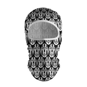 Балаклава 3D с принтом Juventus Black&White в Екатеринбурге, 100% полиэстер, ткань с особыми свойствами — Activecool | плотность 150–180 г/м2; хорошо тянется, но при этом сохраняет форму. Закрывает шею, вокруг отверстия для глаз кайма. Единый размер | Тематика изображения на принте: 