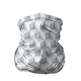 Бандана-труба 3D с принтом 3D Кубы в Екатеринбурге, 100% полиэстер, ткань с особыми свойствами — Activecool | плотность 150‒180 г/м2; хорошо тянется, но сохраняет форму | 3д | иллюзия | куб | кубы | паттерн | текстура | узор