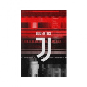 Обложка для паспорта матовая кожа с принтом Juventus в Екатеринбурге, натуральная матовая кожа | размер 19,3 х 13,7 см; прозрачные пластиковые крепления | football | soccer | ювентус