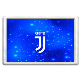 Магнит 45*70 с принтом Juventus space collection в Екатеринбурге, Пластик | Размер: 78*52 мм; Размер печати: 70*45 | football | soccer | ювентус