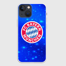 Чехол для iPhone 13 mini с принтом FC Bayern Munchen space 2018 в Екатеринбурге,  |  | bayern munchen | football | footer | soccer | socker | спорт | футбол | футбольный клуб