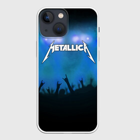 Чехол для iPhone 13 mini с принтом Metallica в Екатеринбурге,  |  | band | metal | metallica | music | rock | атрибутика | группа | метал | музыка | рок