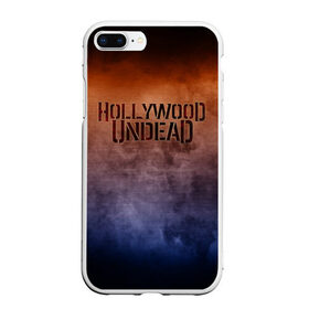 Чехол для iPhone 7Plus/8 Plus матовый с принтом Hollywood Undead в Екатеринбурге, Силикон | Область печати: задняя сторона чехла, без боковых панелей | band | hollywood undead | metal | music | rock | атрибутика | группа | метал | музыка | рок