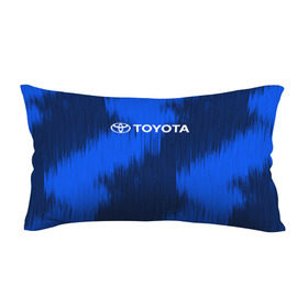 Подушка 3D антистресс с принтом Toyota в Екатеринбурге, наволочка — 100% полиэстер, наполнитель — вспененный полистирол | состоит из подушки и наволочки на молнии | 