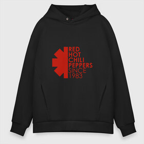 Мужское худи Oversize хлопок с принтом Red Hot Chili Peppers в Екатеринбурге, френч-терри — 70% хлопок, 30% полиэстер. Мягкий теплый начес внутри —100% хлопок | боковые карманы, эластичные манжеты и нижняя кромка, капюшон на магнитной кнопке | red hot chili peppers | rhcp | альтернативный | группа | джош клингхоффер | красные острые перцы чили | метал | ред хот чили пеперс | рок | рхчп | рэп | фанк | фли | чад смит | энтони кидис