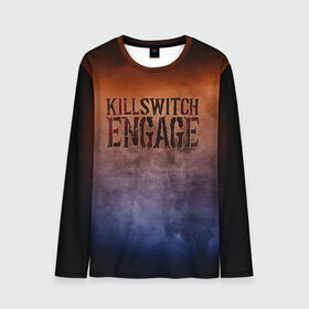 Мужской лонгслив 3D с принтом Killswitch Engage в Екатеринбурге, 100% полиэстер | длинные рукава, круглый вырез горловины, полуприлегающий силуэт | Тематика изображения на принте: 