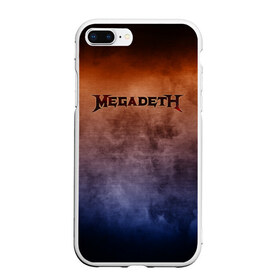 Чехол для iPhone 7Plus/8 Plus матовый с принтом Megadeth в Екатеринбурге, Силикон | Область печати: задняя сторона чехла, без боковых панелей | band | megadeth | metal | music | rock | атрибутика | группа | метал | музыка | рок