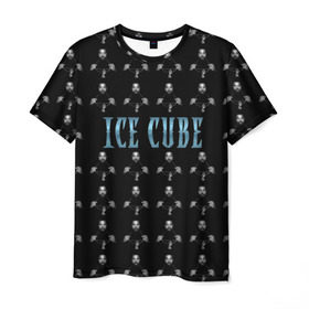Мужская футболка 3D с принтом Ice Cube в Екатеринбурге, 100% полиэфир | прямой крой, круглый вырез горловины, длина до линии бедер | Тематика изображения на принте: hip hop | hiphop | ice cube | mc | n.w.a | rap | айс | гангса | джексон | западное побережье | куб | кубе | кубик льда | кьюб | мс | о ши | оши | реп | репер | речитатив | рэп | рэпер | хип | хипхоп | хоп