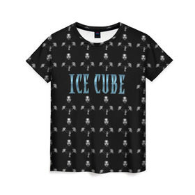 Женская футболка 3D с принтом Ice Cube в Екатеринбурге, 100% полиэфир ( синтетическое хлопкоподобное полотно) | прямой крой, круглый вырез горловины, длина до линии бедер | hip hop | hiphop | ice cube | mc | n.w.a | rap | айс | гангса | джексон | западное побережье | куб | кубе | кубик льда | кьюб | мс | о ши | оши | реп | репер | речитатив | рэп | рэпер | хип | хипхоп | хоп