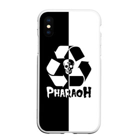 Чехол для iPhone XS Max матовый с принтом Pharaoh в Екатеринбурге, Силикон | Область печати: задняя сторона чехла, без боковых панелей | pharaoh | rap | голубин | реп | рэп | фараон | фристайл | хип хоп | хипхоп