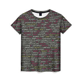 Женская футболка 3D с принтом Programming , Программирование в Екатеринбурге, 100% полиэфир ( синтетическое хлопкоподобное полотно) | прямой крой, круглый вырез горловины, длина до линии бедер | c | c++ и objective c | code | habr | java | javascript | php | programming | python | ruby | stackoverflow | this