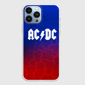 Чехол для iPhone 13 Pro Max с принтом AC DC angeldevil в Екатеринбурге,  |  | Тематика изображения на принте: ac dc | logo | music | pop | rock | usa | альтернатива | америка | металл | музыка | музыкальный | поп | рок