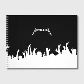 Альбом для рисования с принтом Metallica в Екатеринбурге, 100% бумага
 | матовая бумага, плотность 200 мг. | metallica | группа | джеймс хэтфилд | кирк хэмметт | ларс ульрих | метал | металика | металлика | миталика | музыка | роберт трухильо | рок | трэш | трэшметал | хард | хардрок | хеви | хевиметал