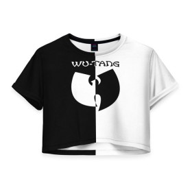 Женская футболка 3D укороченная с принтом Wu-Tang Clan в Екатеринбурге, 100% полиэстер | круглая горловина, длина футболки до линии талии, рукава с отворотами | clan | ghostface killah | gza | raekwon | rap | the rza | wu tang | wutang | восточный | ву | вутан | вутанг | гангста | клан | реп | репак | рэп | тан | танг | хип хоп | хипхоп