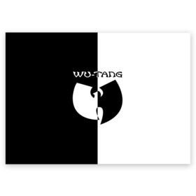Поздравительная открытка с принтом Wu-Tang Clan в Екатеринбурге, 100% бумага | плотность бумаги 280 г/м2, матовая, на обратной стороне линовка и место для марки
 | Тематика изображения на принте: clan | ghostface killah | gza | raekwon | rap | the rza | wu tang | wutang | восточный | ву | вутан | вутанг | гангста | клан | реп | репак | рэп | тан | танг | хип хоп | хипхоп