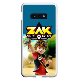 Чехол для Samsung S10E с принтом Zak Storm_2 в Екатеринбурге, Силикон | Область печати: задняя сторона чехла, без боковых панелей | zak storm | дети | зак шторм | мультик | мультики | мультфильм | мультфильмы | сёрфинг