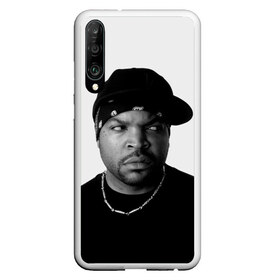 Чехол для Honor P30 с принтом Ice Cube в Екатеринбурге, Силикон | Область печати: задняя сторона чехла, без боковых панелей | cube | hiphop | ice | legend | nwa | rap | рэп