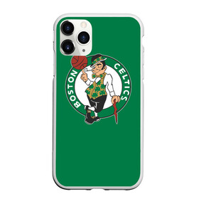 Чехол для iPhone 11 Pro матовый с принтом Boston Celtics в Екатеринбурге, Силикон |  | boston | boston celtics | celtics | nba | баскетбол | бостон | нба | селтикс