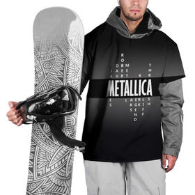 Накидка на куртку 3D с принтом Участники группы Metallica в Екатеринбурге, 100% полиэстер |  | metallica | группа | джеймс хэтфилд | кирк хэмметт | ларс ульрих | метал | металика | металлика | миталика | музыка | роберт трухильо | рок | трэш | трэшметал | хард | хардрок | хеви | хевиметал