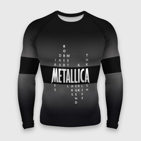 Мужской рашгард 3D с принтом Участники группы Metallica в Екатеринбурге,  |  | metallica | группа | джеймс хэтфилд | кирк хэмметт | ларс ульрих | метал | металика | металлика | миталика | музыка | роберт трухильо | рок | трэш | трэшметал | хард | хардрок | хеви | хевиметал