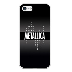 Чехол для iPhone 5/5S матовый с принтом Участники группы Metallica в Екатеринбурге, Силикон | Область печати: задняя сторона чехла, без боковых панелей | Тематика изображения на принте: metallica | группа | джеймс хэтфилд | кирк хэмметт | ларс ульрих | метал | металика | металлика | миталика | музыка | роберт трухильо | рок | трэш | трэшметал | хард | хардрок | хеви | хевиметал